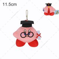 Cartoon Star Kirby Series Keychain Cartoon Cute Backpack Decoration Birthday Cute Gift Toy pink