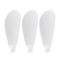 3/6 vnt. ABS alternatyvios ventiliatoriaus dalys USB pakabinamam ventiliatoriui Lapelis 22mm Jungtis Baltos plastikinės lapelės