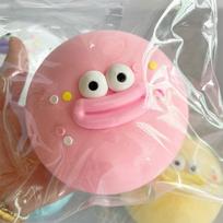 Dopamine Squishy Toys Anti Stress Sensory Fidgets Toy Soft Simulated Transparent Slow-Rebound Big Mouth Decompression Toy Gift white