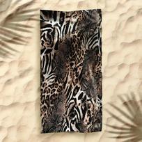 New Bohemian Beach Towel Quick Dry Swim Towel Soft Bath Towel for Sand Chair Lounge Poolside 50x100cm(20x40in) black