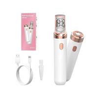(Baltas) Pluxy Epil Pro 3.0 Belaidis Veido Epiliatorius ir Antakių Skustuvas - 2-in-1 Plaukų Šalinimo Priemonė Veidui, Rankoms, Kojoms, Pažastims, Bikini Zonai Pink