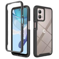 Tinka Motorola G67 G77 G06 G56 G15 G35 G55 G54 Žvaigždėto dangaus šarvuotas dėklas Motorola G67/G77 juoda