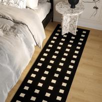 American Retro Bedside Carpet Bedroom Floor Cushion Living Room Room Bedside Foot Cushion Home Decor 60*90cm white
