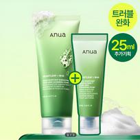 [ANUA] Heartleaf Pore Cleansing Foam Set 150 ml (+ 25 ml) beige