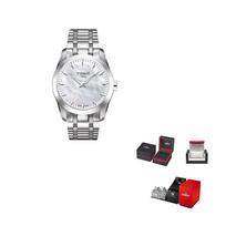 TISSOT Kutu Collection Kvarcinis Mechanizmas Moteriškas Laikrodis 32mm Perlamutro Spalvos Ciferblatas T035.246.11.111.00 Regular Watch Box white