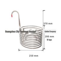 Home Brewing All-in-One Beer Machine with Wort Chiller and Cooling Coil, Food Grade.