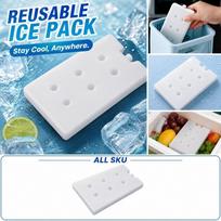 Large Reusable Ice Pack for Cooler - Food Grade Cold Pack for and Picnic - Ice Sheet for Beverage and Food Storage one size balta