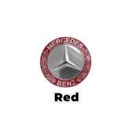 52mm for Mercedes Benz W212 W205 W211 W213 W210 W220 W204 W202 W176 W246 GLA Car Steering Wheel Center Logo Emblem Alloy Sticker MX5 juoda