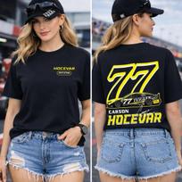 Carson Hocevar 77 NAS.CAR Racing, Retro Motorsport Carson Hocevar 2 Side Merch XXXL