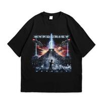 Hypocrisy Worship Unisex Black Cotton TShirt Vintage Retro Streetwear 4XL black
