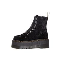 Dr. Martens Dr.Martens Vegan Jadon Batai Max Suspausto Aksomo Platformos 'Juodi' Moteriški 31030001 36 juoda