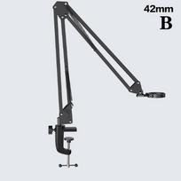 Lanksti mikroskopo rankena, reguliuojamas metalinis laikiklis, mikroskopo tvirtinimas, suderinamas su Dm4, Dm7, Dm9, Ms1, Ms3 42MM gray