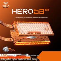 AULA HERO68XS 68-Key Tri-Mode Magnetic Switch Gaming Keyboard