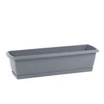 Balkono dėžė Pilku padu 60 cm