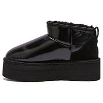 UGG Ultra Mini Platform High Shine Batai Juodi (Moteriškos) Moteriški sportbačiai 1144048-BLK 39 black