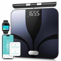 Vonios svarstyklės Posture Personal, 8 elektrodai, BMI, LED, juodos