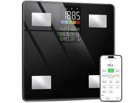 Elektroninės vonios svarstyklės su kūno analizės funkcija, BMI, 226 kg, BT programėlė
