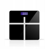 Vonios svarstyklės Black Night+ 180 kg USB