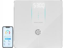 Vonios svarstyklės GÖTZE & JENSEN BS906W BT Analyzer baltos