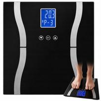 Elektroninės stiklinės vonios svarstyklės su LCD ekranu, 180 kg