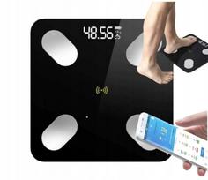 Išmaniosios vonios svarstyklės Bluetooth kūno analizė BMI raumenų riebalai