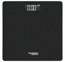 Elektroninės stiklinės juodos vonios svarstyklės, LCD, 180 kg