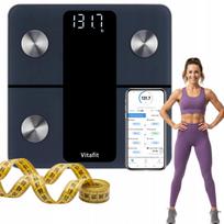 Vonios svarstyklės Vitafit VT701 Bluetooth juodos