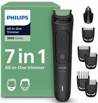 Belaidis barzdos ir plaukų skutimosi skustuvas-trimeris PHILIPS su dėklu