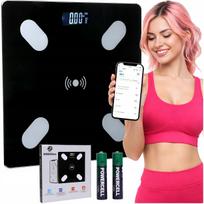 Vonios svarstyklės Smart Precision Analytical 32in1 su LCD ir programėle