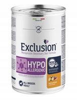 Šunų maistas EXCLUSION Hypoallergenic su antiena ir bulvėmis 400g