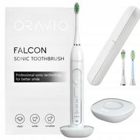 Elektrinis dantų šepetėlis Oravio Falcon su dėklu ir 3 antgaliais