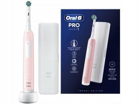 Elektriniai dantų šepetėliai Braun Oral B Pro Series, 2 vnt., rožinis rinkinys