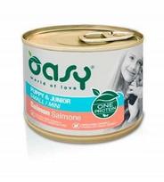 Sausas šunų maistas Oasy One Protein Puppy mini, lašiša, 200 g