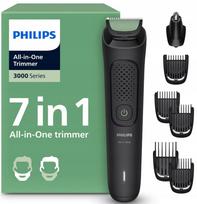 Barzdos plaukų trimeris Philips belaidis su dėklu