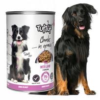 Šunų konservai Tuf Tuf su ėriena, 415 g, 75% mėsos