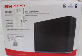Sharp AQUOS Wireless Surround Subwoofer | Sharp | AQUOS Surround Subwoofer | CP-AWS0101 | Wi-Fi | DAMAGED PACKAGING, USED