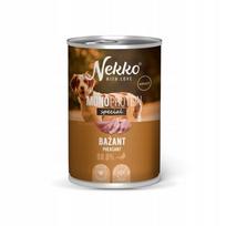 Šlapi šunų pašaras Nekko Mono su fazanu 400g