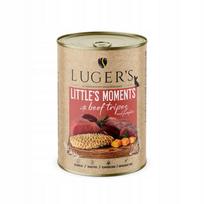 Šlapiųjų mažų veislių šunų ėdalas Lugers Littles Moments su moliūgu ir jautiena 400 g