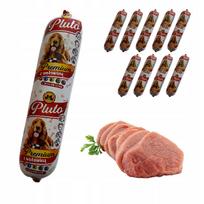 Šunų konservai su jautiena Pluto, 90% mėsos