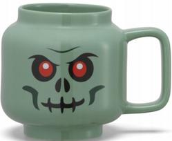 LEGO didelis keraminis puodelis galva Zombie Halloween, 530 ml, 10 cm