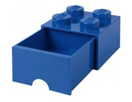 LEGO laikymo dėžė su stalčiumi 4, mėlyna, 25 cm, 40051731