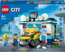 LEGO 60362 City automobilių plovykla su 4x4 sunkvežimiu