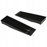Automobilio rampos HOMCOM, juodos, 70x19,5x7,8 cm, 3000 kg