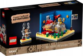 Konstruktorius LEGO 40533 Ideas – Adventures of the USS Cardboard