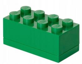 LEGO 8 MINI blokų dėžutė, žalia