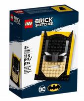 LEGO BRICK SKETCHES 40386 BATMAN DC blokelis