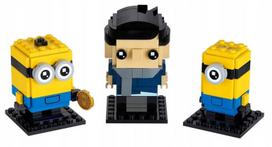 Konstruktorius LEGO Brickheadz Minions 40420 Gru, Stuart ir Otto