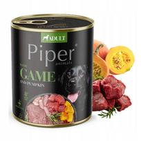 Šunų konservai PIPER Animals Game and Pumpkin, 800 g