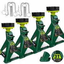 Automobiliniai atraminiai stovai 3T, 4 vnt., MAPOWER
