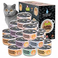 Katėms, GranataPet sriubos įvairovė, 24 x 70 g